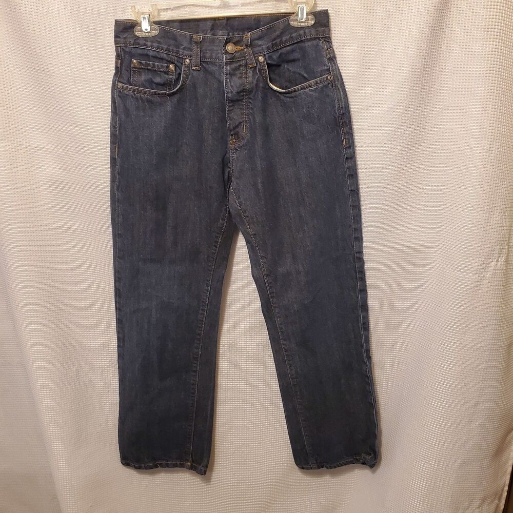 Patagonia Iron Clad Jeans Men 27x29 Blue Organic Cotton Blue Denim Straight Leg
